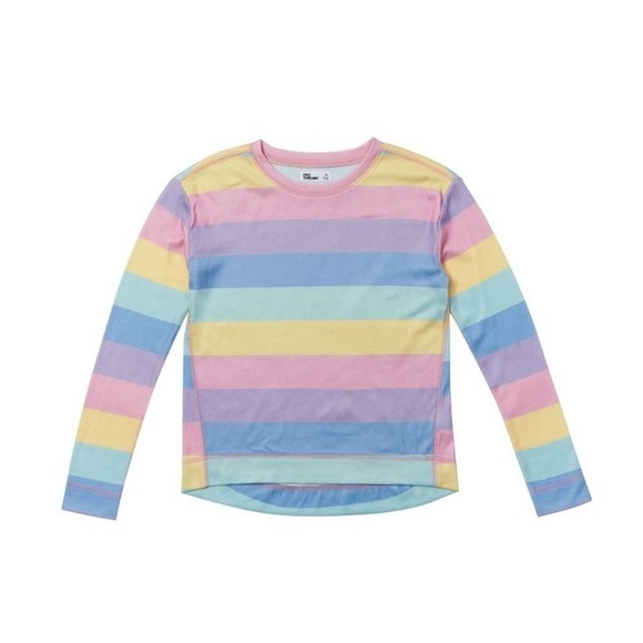 EPIC THREADS Big Girls Long Sleeve Striped Knit Top - Large - Picture 2 of 10